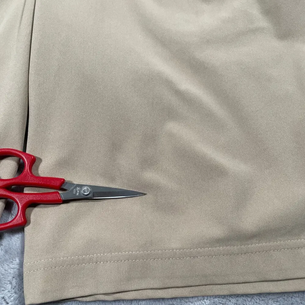 Lululemon Shorts Mens 38 Tan Chino Stretch Casual Basic Everyday Commuter - Picture 10 of 12